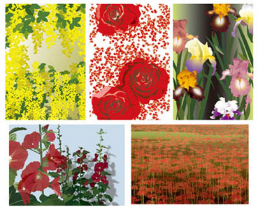 「言の花」のポストカード